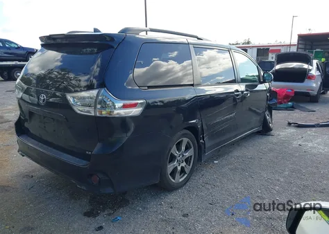 2019 Toyota Sienna Se 8 Passenger from USA, damaged, VIN 5TDXZ3DC6KS986726